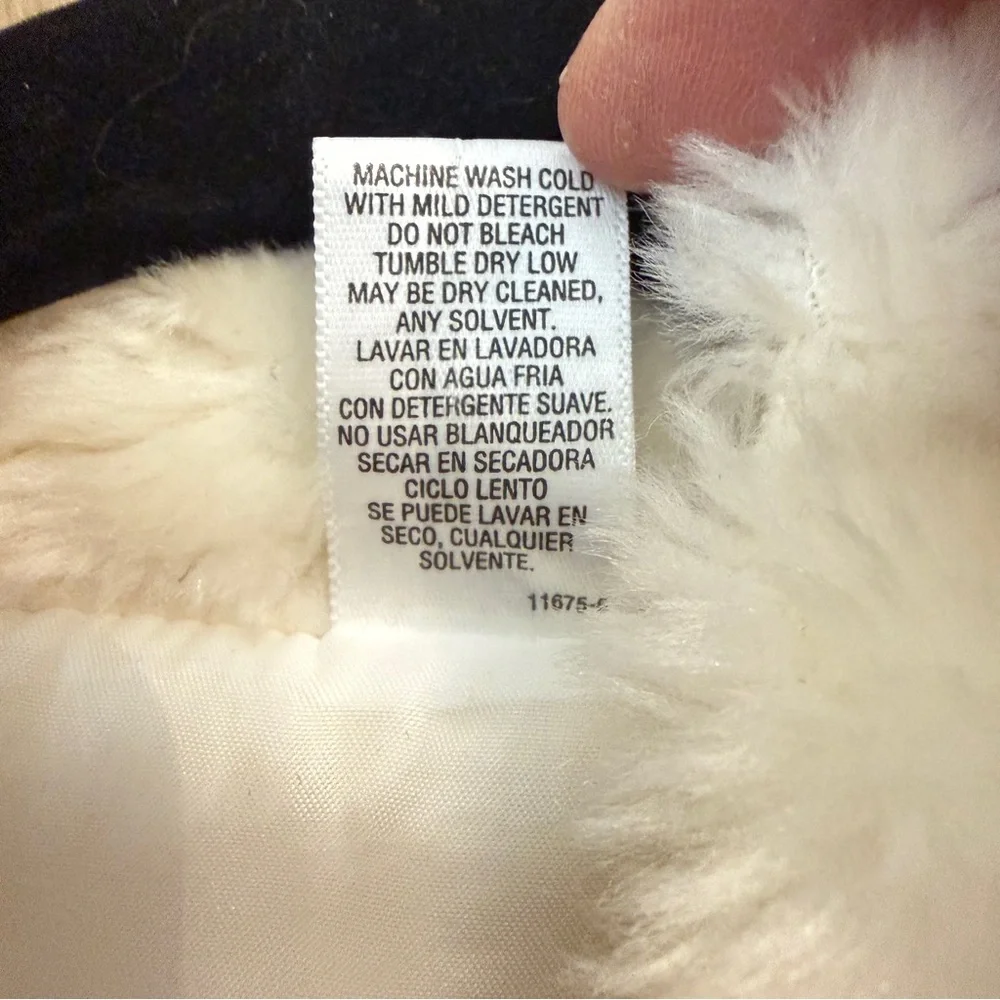 Mixit White Faux Fur Vest - Picture 6 of 7